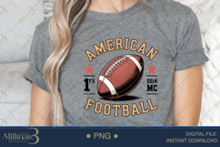 American Football PNG Clipart | Vintage Sports Ball Sublimat Product Image 4