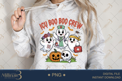 ICU Boo Boo Crew PNG |Funny Halloween Nurse Product Image 4
