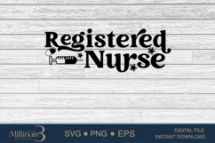 Registered Nurse SVG PNG Sublimation |CNA Life | Nurse Product Image 4