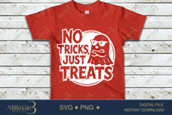 No Tricks Just Treats SVG PNG,Halloween Spooky Product Image 3