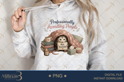 Professionally Avoiding People PNG, Funny Introvert Possum S Product Image 4