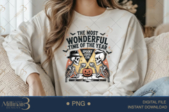Skeletons Drinking Coffee, Retro Halloween |Funny Halloween Product Image 4