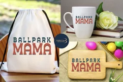 Ballpark Mama SVG PNG Sublimation |Football Game Product Image 4