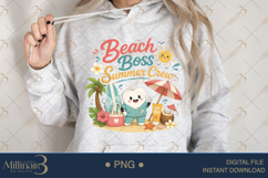 Beach Boss Summer Crew PNG, Cute Dental Assistant Summer Vac Product Image 4