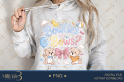 Bowties or Bows Gender Reveal PNG |Gender Reveal Party Product Image 4