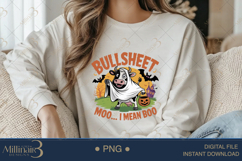 Bull Sheet Halloween Sublimation PNG | Happy Halloween Product Image 4