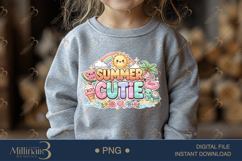 Cute Summer PNG Design, Kawaii Summer Cutie Clipart, Pastel Product Image 4
