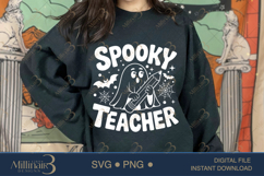 Spooky Teacher Svg,Spooky Teacher Era Svg,Halloween Spooky T Product Image 4