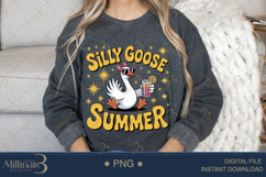 Silly Goose PNG | Funny Summer Goose Clipart Product Image 4