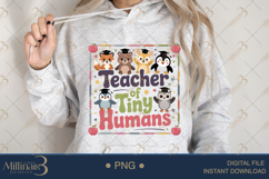 Teacher Of Tiny Humans PNG, Daycare Provider Sublimation Product Image 4