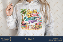 Suns Out Lesson Plans PNG Cute Teacher Summer Clipart | Brig Product Image 4