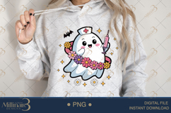 Coquette Halloween Nurse PNG |Halloween Nurse PNG Product Image 4