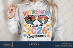Funny Retirement Class of 2026 PNG |Retirement Party Clipa Product Image 4