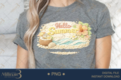 Hello Summer Crochet PNG Beachy Handmade Vibes Product Image 4