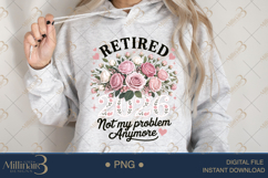 Retired 2026 PNG |Retirement Party Product Image 4