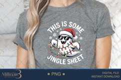 This Is Some Jingle Sheet PNG | Funny Christmas Ghost Clipar Product Image 4
