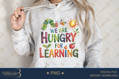 We Are Hungry for Learning PNG,Butterflies Teacher  PNG |Te Product Image 4