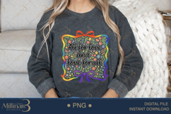 All for Love and Love for All PNG| Pride Sublimation Design Product Image 4