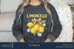 Limoncello PNG | Chic Summer Goose Clipart with Lemon Vibes Product Image 4