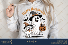 Spooky Paws Ghost Dog PNG |Ghost Dog, Pumpkin Pu Product Image 4