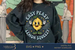 Easy Peasy Lemon Squeezy SVG PNG | Summer Vacation Family Product Image 4