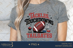 Tackles Touchdowns Tailgates PNG | Game Day Football Clipart Product Image 4
