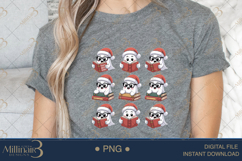 Cute Christmas Ghost Reading PNG | Bookish Holiday Clipart Product Image 4