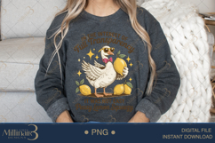 Funny Sarcastic Goose PNG | Sassy Summer Clipart|Funny Summe Product Image 3