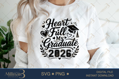 Graduation 2026 Mom Edition SVG PNG Bundle Product Image 6