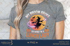 Lunch Lady by Day, Witch by Night PNG|Funny School Cafeteria Product Image 5