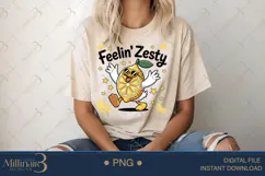Feelin’ Zesty PNG |Funny Summer Goose Clipart Product Image 4