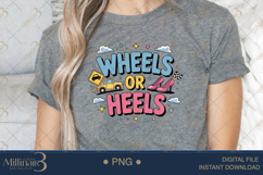 Wheels or Heels Gender Reveal PNG|Gender Reveal Party Product Image 5