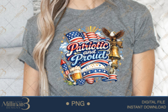 One Nation Under God PNG, Patriotic Christian Sublimation De Product Image 5