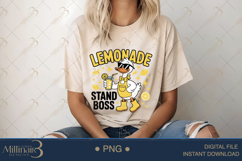Lemonade Stand Boss PNG |Funny Summer Goose Clipart Product Image 4