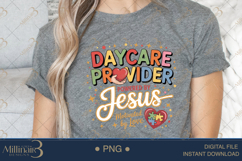 Childcare Daycare Provider Jesus PNG|Daycare Provider Subli Product Image 5