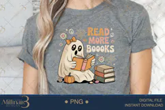 Halloween Book Club PNG | Halloween & Fall Sublimat Product Image 5