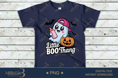 Little Boo Thang PNG |Cute Halloween Baby Product Image 5