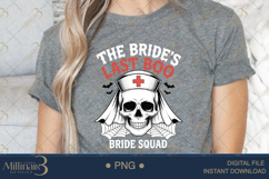 Bride Squad Spooky Bachelorette Fun PNG| Spooky Bachelorette Product Image 5
