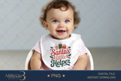 Santa’s Little Helper PNG | Cute Christmas Sublimation Desig Product Image 5