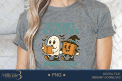 Spooky Readers Book Club PNG | Halloween Bookish Clipart Product Image 5