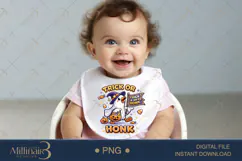 Trick or Honk PNG, Cute Halloween Goose PNG, Ghost Goose Dig Product Image 5