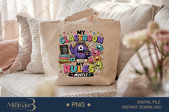 My Classroom My Rules Mostly PNG, Funny Teacher Monster Desi Product Image 5
