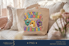Little Learners Big Energy PNG, Cute Preschool Teacher Desig Product Image 5