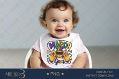Mardi Gras Gamer PNG, Carnival Gaming Shirt Design with Cont Product Image 5