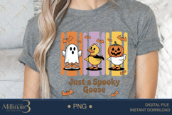 Just a Spooky Goose Sublimation PNG| Happy Hallowe Product Image 5