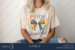 Pride Social Club PNG| Pride Sublimation Design Product Image 5