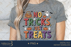 No Tricks Just Treats Halloween PNG Product Image 5