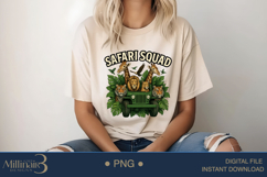 Safari Squad PNG Sublimation|Students School Png Product Image 5