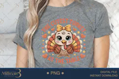 Cutest Turkey at the Table PNG Adorable Thanksgiving Baby Product Image 5