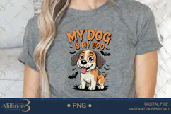 My Dog Is My Boo PNG |Ghost Dog, Pumpkin Pu Product Image 5